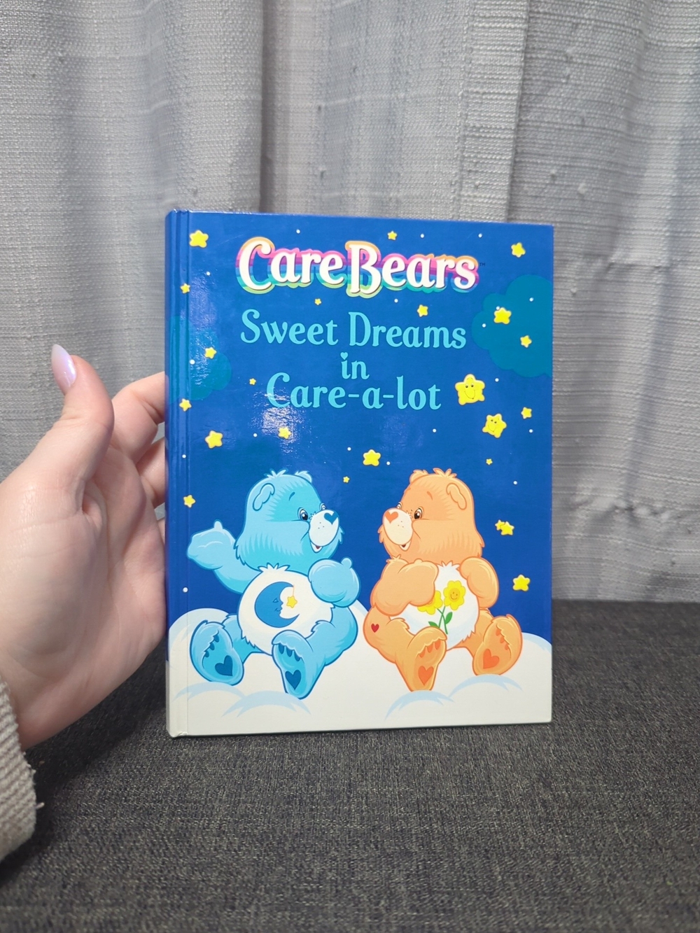 Care Bears Sweet Dreams in Care-a-Lot Hardcover Book 2004 Play Along Bedtime
